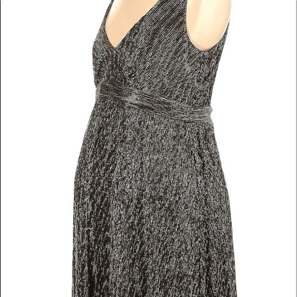 Maternity Cocktail Dress Gold Small EUC - Picture 3 of 11